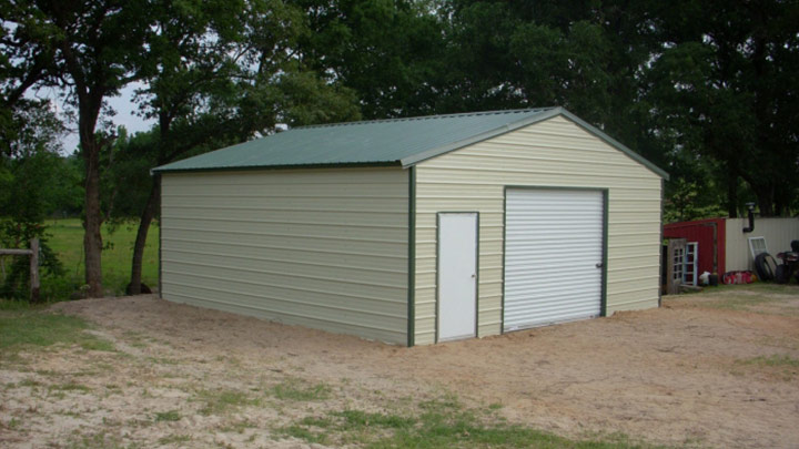 Vertical Roof End Entry Garage Kit